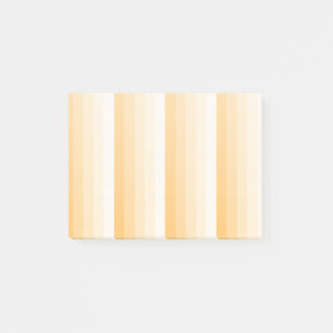 Yellow shadow stripes post-it notes
