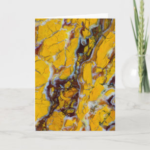 Yellow Shattuckite Card
