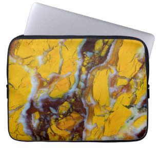 Yellow Shattuckite Laptop Sleeve