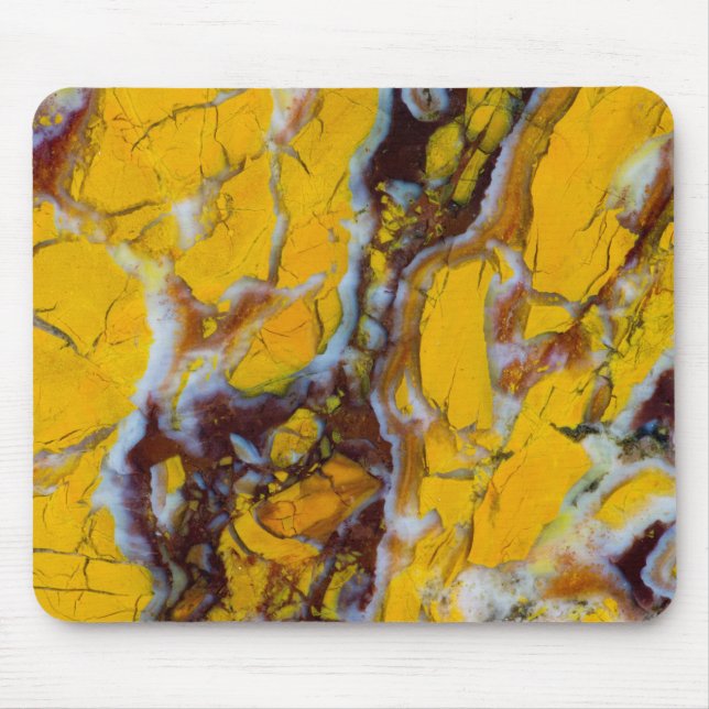 Yellow Shattuckite Mouse Pad (Front)