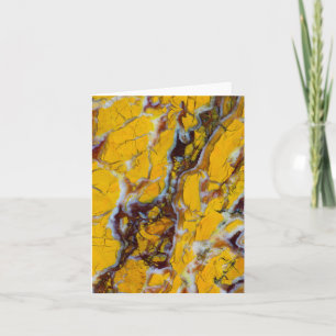 Yellow Shattuckite Note Card