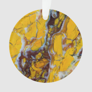 Yellow Shattuckite Ornament