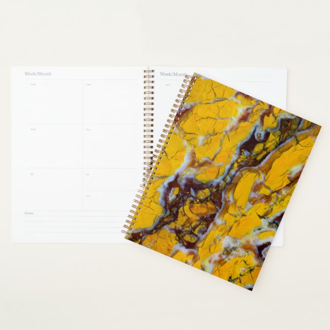 Yellow Shattuckite Planner (Display)