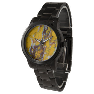 Yellow Shattuckite Watch