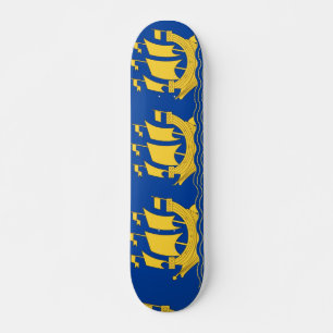 Yellow Ship Skateboard