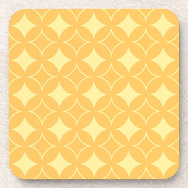 Yellow shippo coaster (Front)