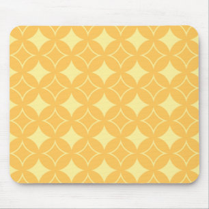 Yellow shippo mouse pad