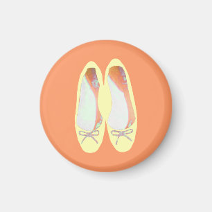 Yellow shoes magnet