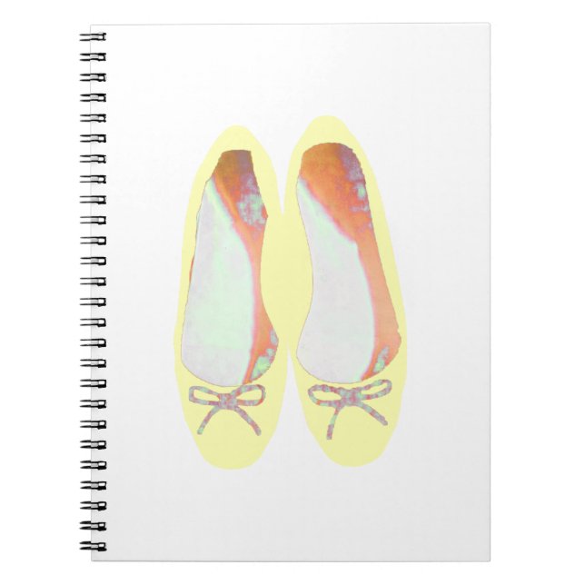 Yellow shoes notebook (Front)