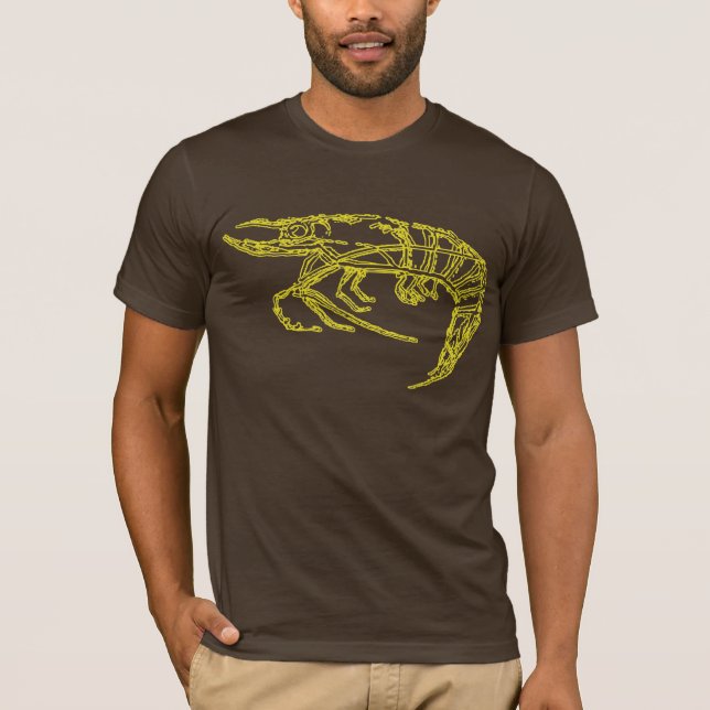 Yellow Shrimp T-Shirt (Front)