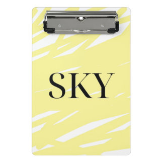 Yellow Sky Clipboards