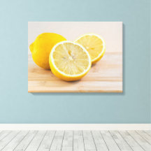 Yellow Sliced Lemons Food Photography Still Life