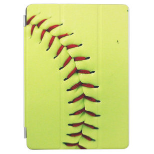 Yellow softball ball iPad air cover