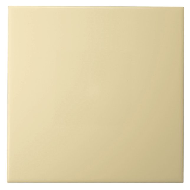 Yellow Solid Colour Ceramic Tile (Front)