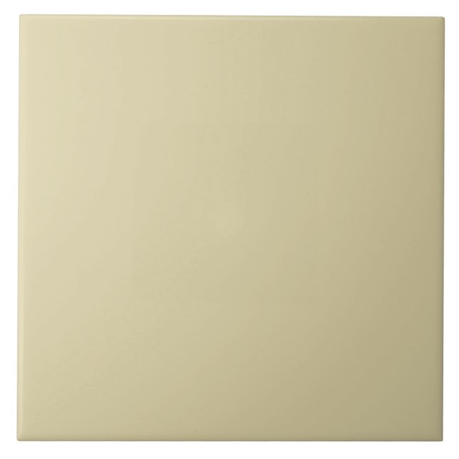 Yellow Solid Colour Ceramic Tile (Front)