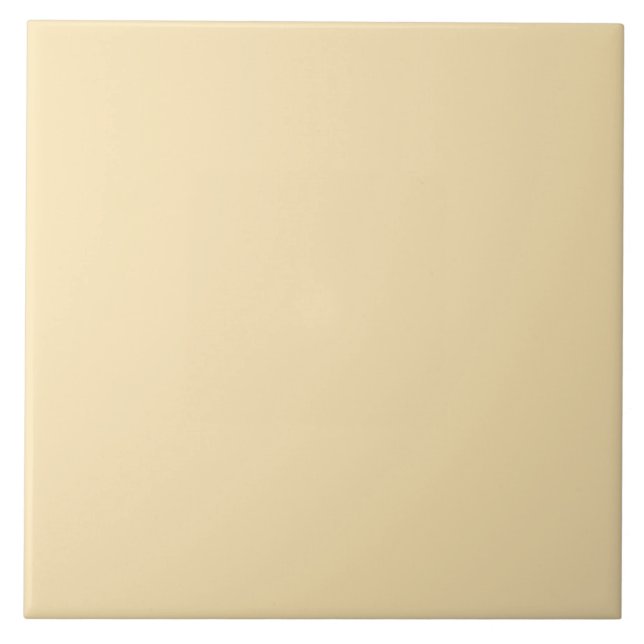 Yellow Solid Colour Ceramic Tile (Front)
