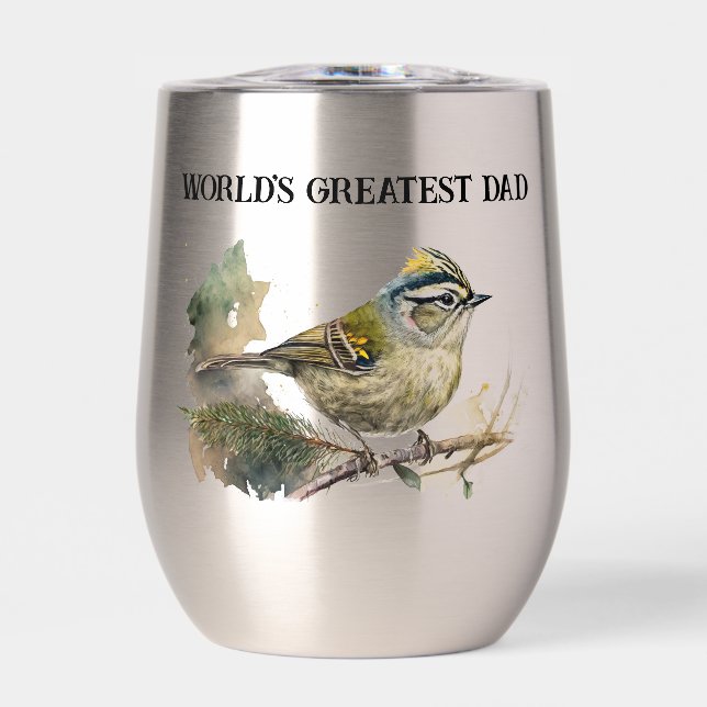 Yellow Songbird World's Greatest Dad (Front)