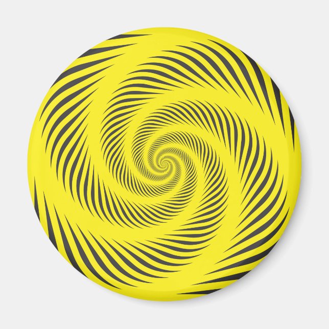 YELLOW SPIRAL MAGNET (Front)