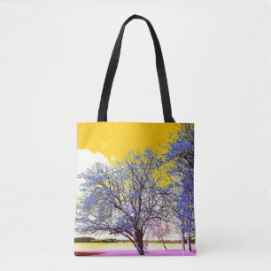 Yellow Spring Tote Bag