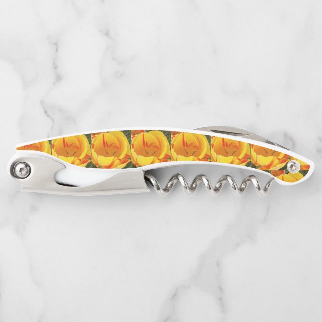 Yellow Spring Tulip Corkscrew (Front)