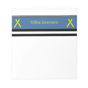 Yellow Standard Ribbon Notepad
