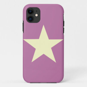 Yellow Star Editable Case-Matte iPhone Case