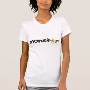 Yellow Star Monstar Cartoon T Shirt