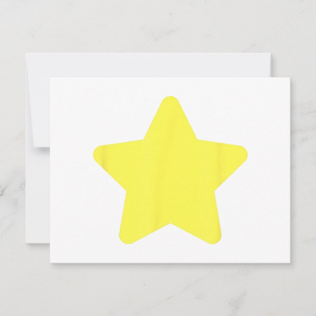 Yellow star tree Merry christmas (Front)