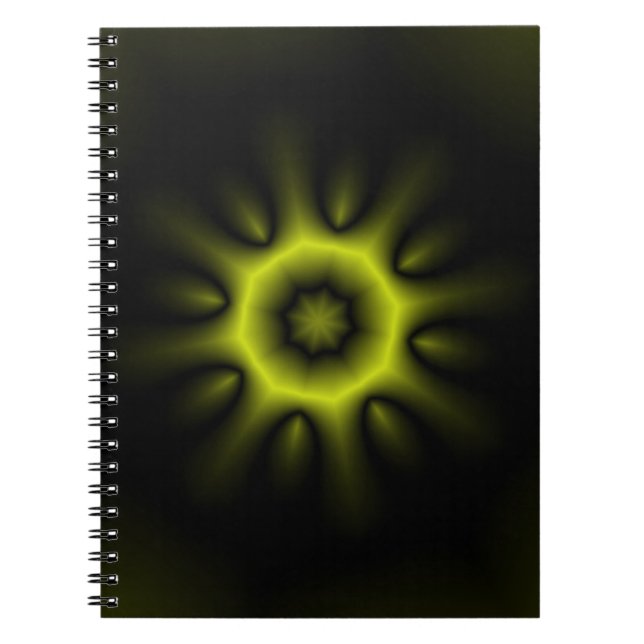Yellow Starburst Notebook (Front)
