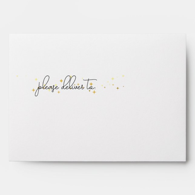 Yellow Stars Envelope (Front)