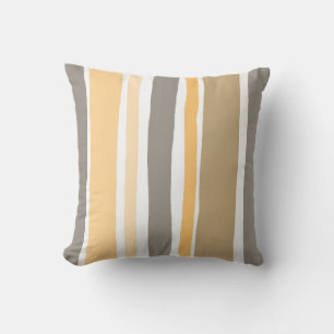 Yellow Stripe Cushion