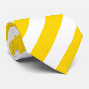 Yellow Stripe gift for men Tie