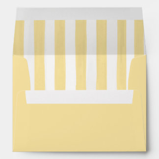 Yellow stripe "La Dolce Vita" Envelope