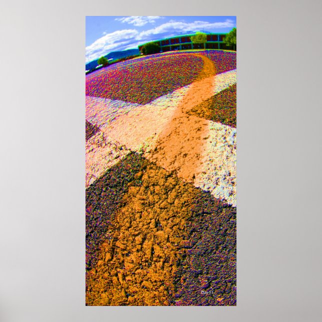 Yellow Stripe Poster (Front)