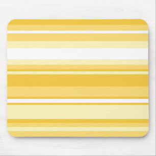 Yellow stripes mouse pad