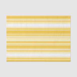 Yellow stripes tissue paper
