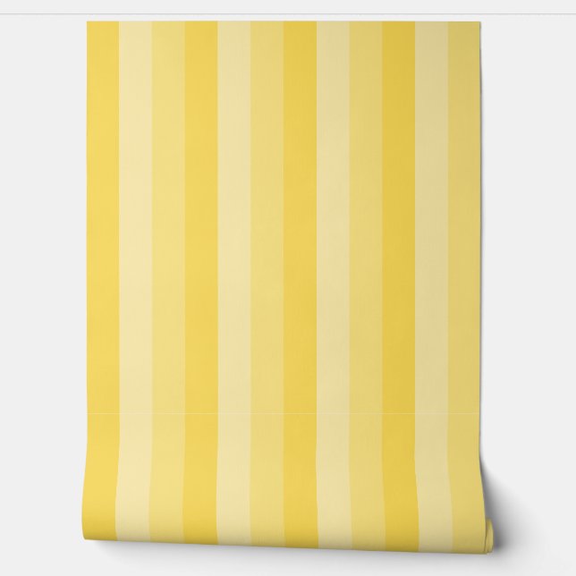 Yellow Stripes Wallpaper (Unrolling)