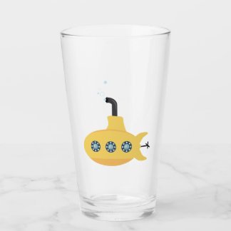 Yellow Submarine Glass