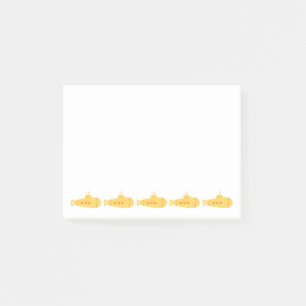 Yellow Submarine Post-it Notes
