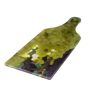 Yellow Sultana Grapes, Cutting Board