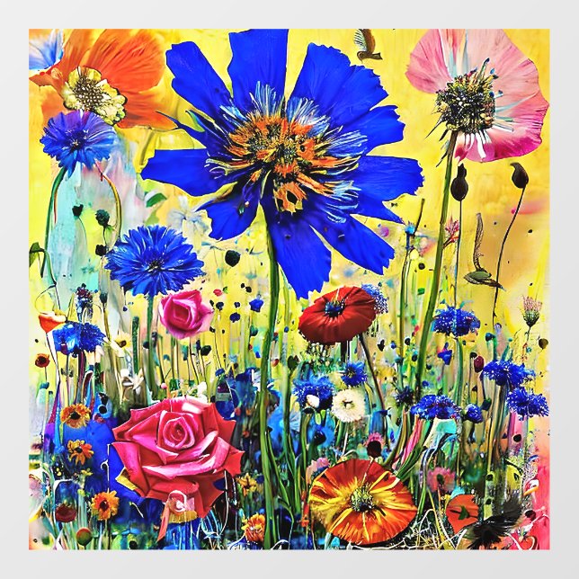 Yellow summer flowers  (Sheet)