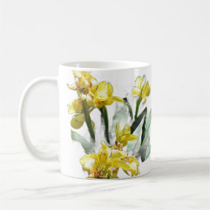 Yellow Summer Lillies Coffee Mug