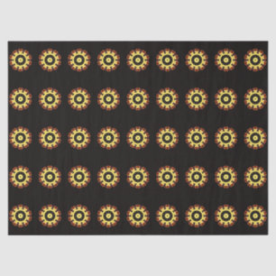 Yellow Sun Ornament Tissue Paper