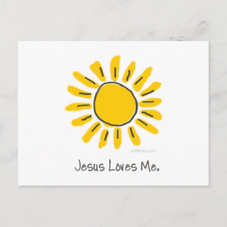 Yellow Sun Postcard
