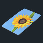 Yellow Sunflower Against Sun on Blue Sky - Summer  iPad Mini Cover<br><div class="desc">Yellow Sunflower Against Sun on Blue Sky - Summer Day - Photo Flower Nature - You can also personalise - Choose / Add Your Unique Photo - Image / Text - Name / Colour / Font / Size / more - Make Your Special Gift - Resize and move or remove...</div>