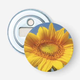 Yellow Sunflower Bottle Opener
