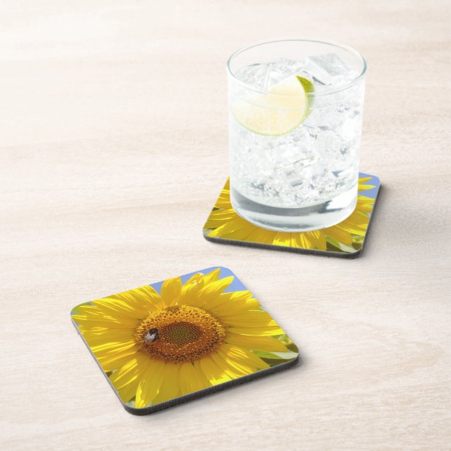 Yellow Sunflower Coaster (Right Side)