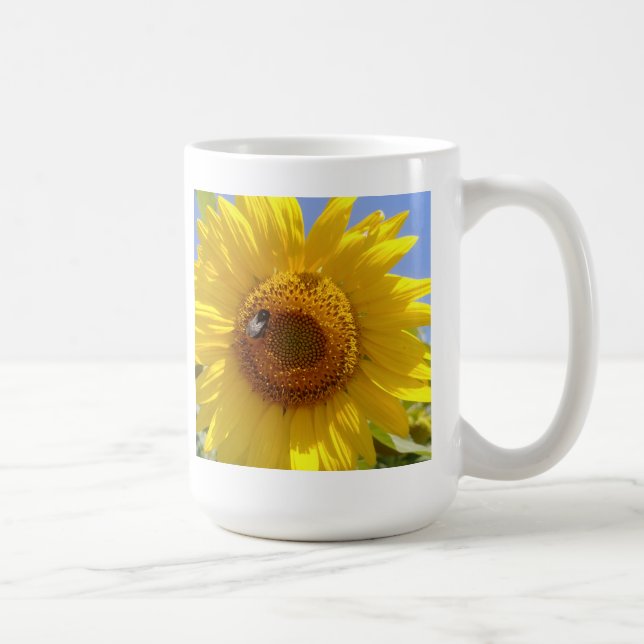 Yellow Sunflower Coffee Mug (Right)