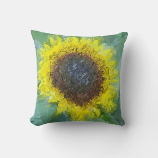 Yellow Sunflower Cushion