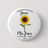 Yellow sunflower helping me grow